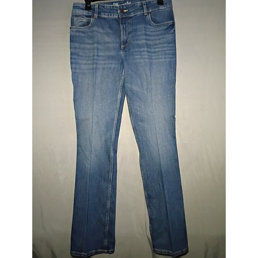 Wrangler Boot Cut Jeans Womens 13 34x36 Blue Long Tall Rodeo Ranchwear Med Wash